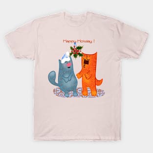 Kiss happy holidays T-Shirt